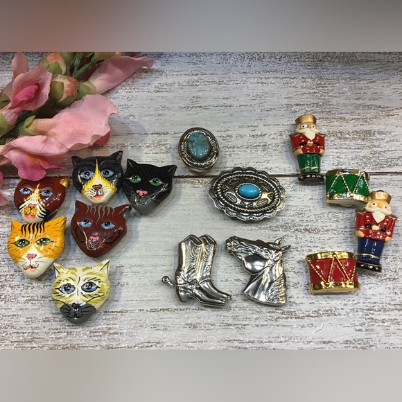 Other - Vintage 3 Sets of Button Covers